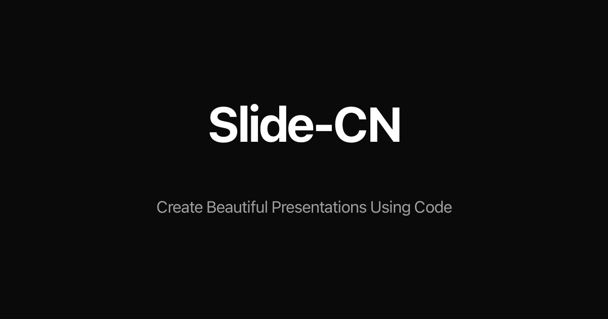 @slide-cn preview